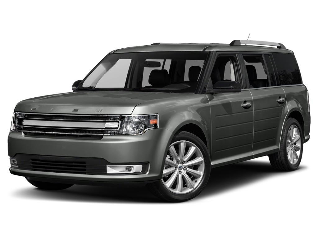 Gray 2018 Ford Flex SUV / Crossover All-Wheel Drive 6-Speed Automatic