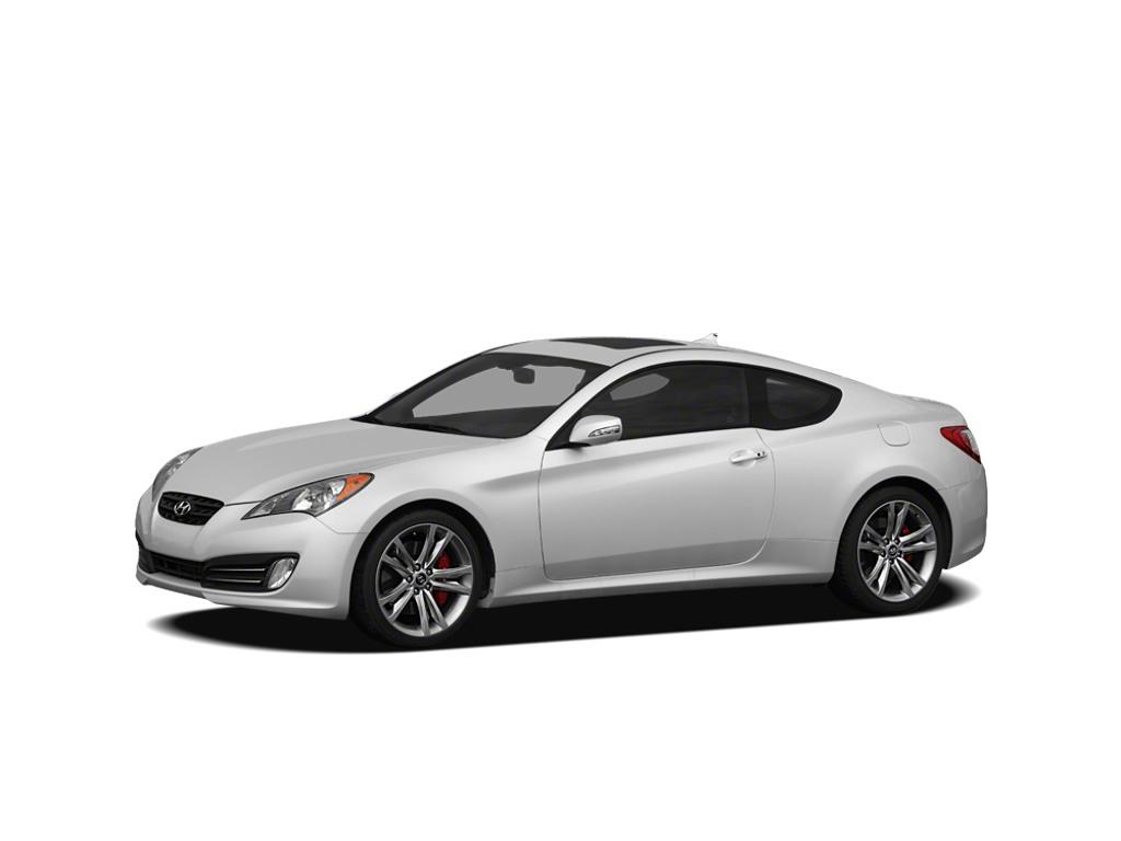 White 2012 Hyundai Genesis Coupe Coupe Rear-Wheel Drive 5-Speed Automatic