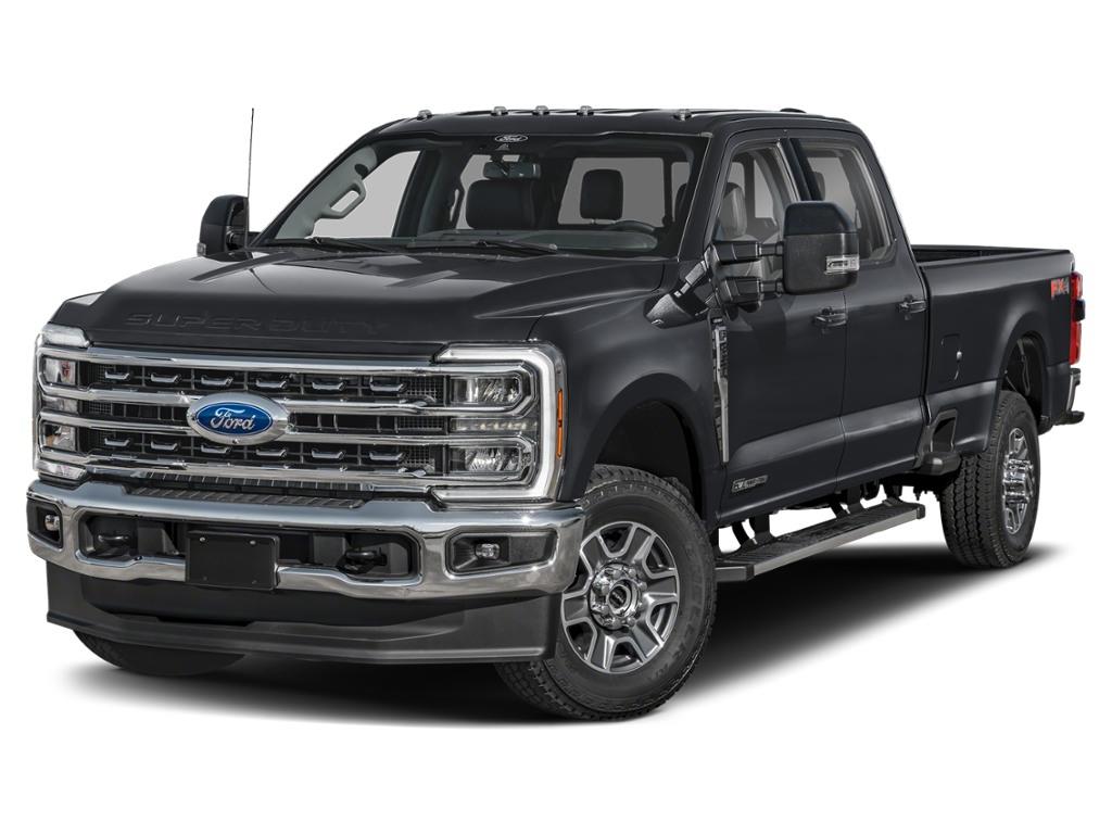 Black 2023 Ford F-350 Super Duty Pickup Truck Four-Wheel Drive Automatic