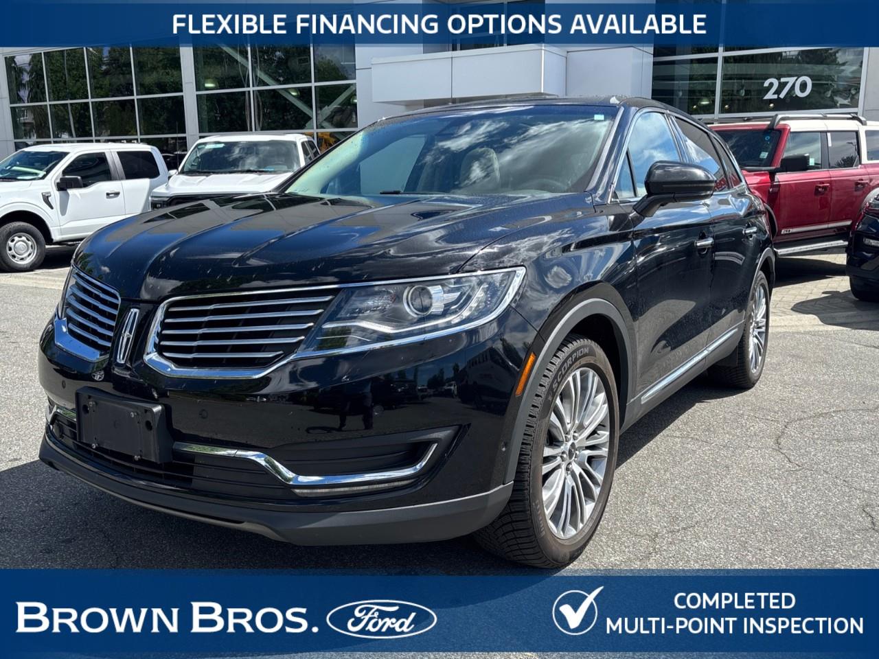 2017 Lincoln MKX Reserve AWD SUV / Crossover All-Wheel Drive 6-Speed Automatic