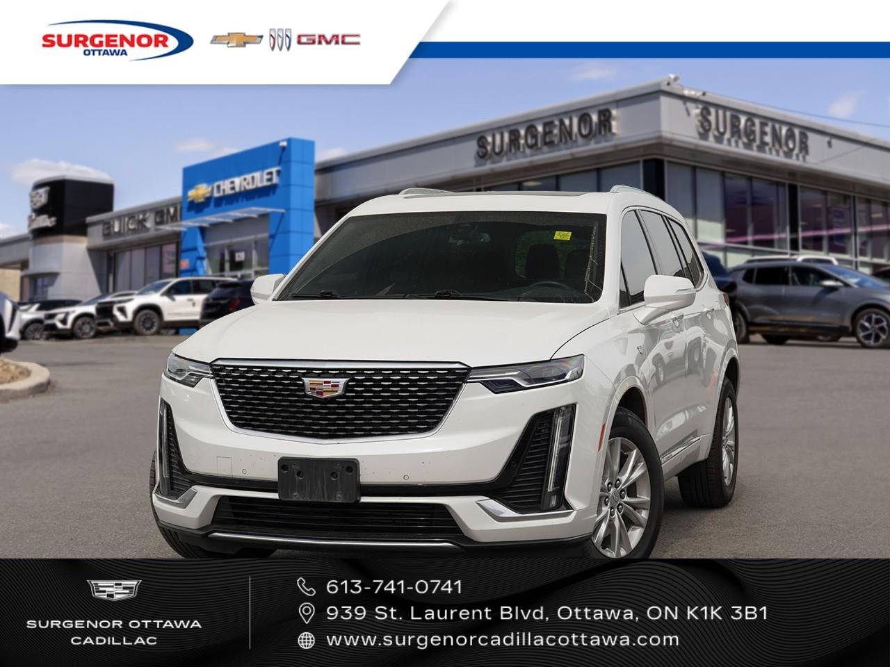 Black 2022 Cadillac XT6 Luxury AWD SUV / Crossover Four-Wheel Drive 9-Speed Automatic