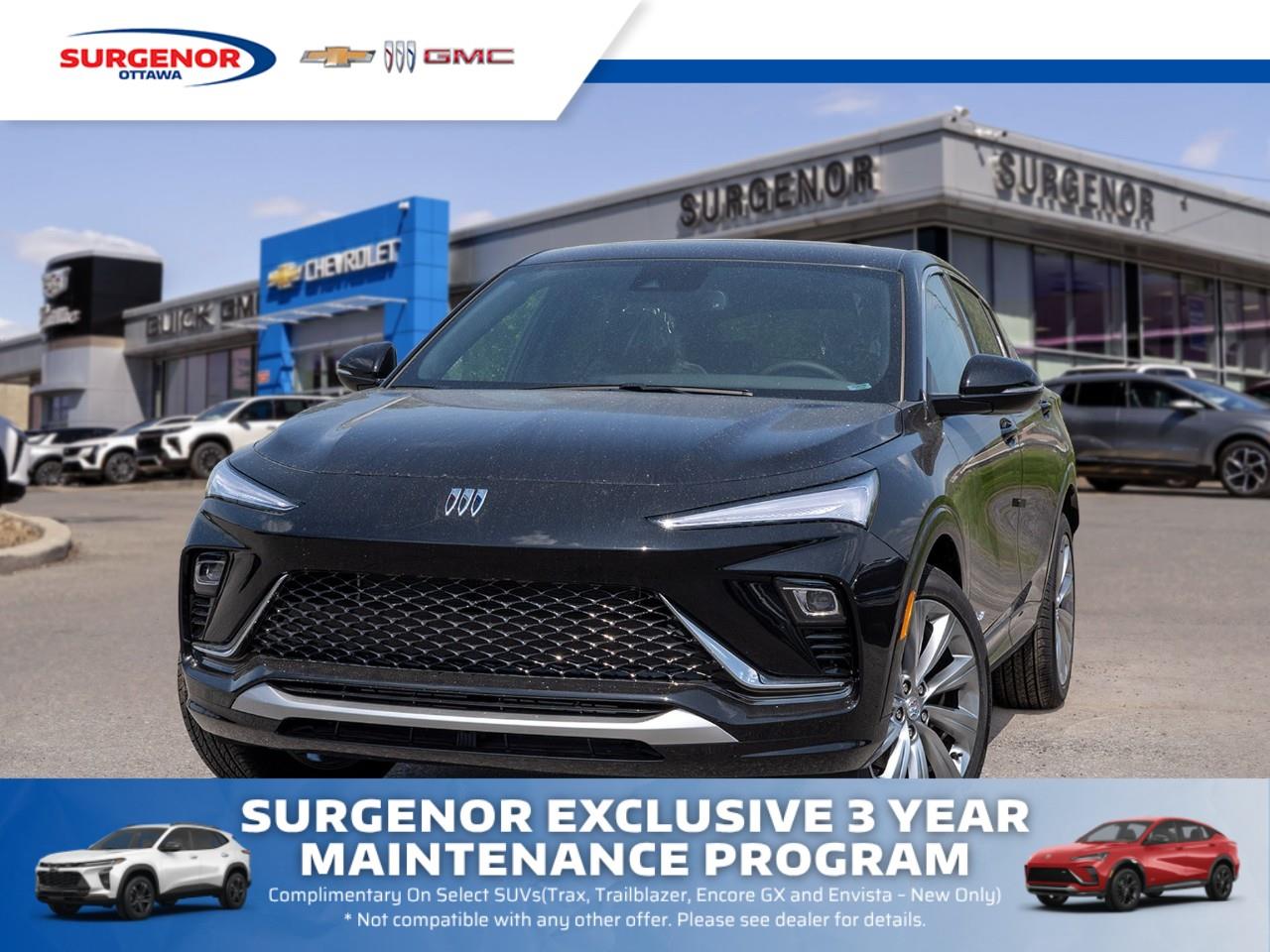 Black 2026 Buick Envista Avenir FWD SUV / Crossover Front-Wheel Drive 6-Speed Automatic