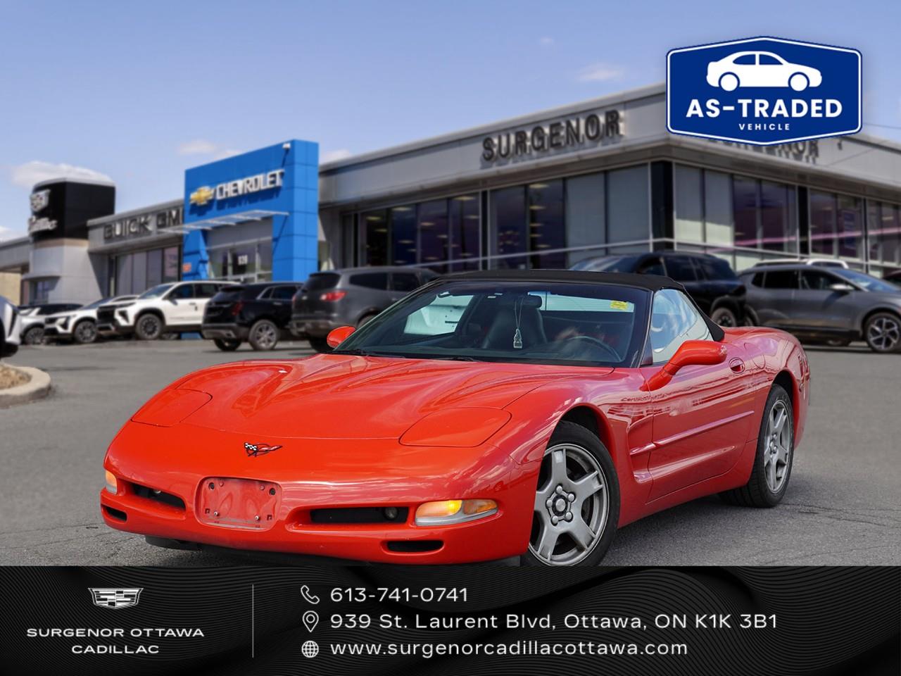 1999 Chevrolet Corvette Convertible RWD