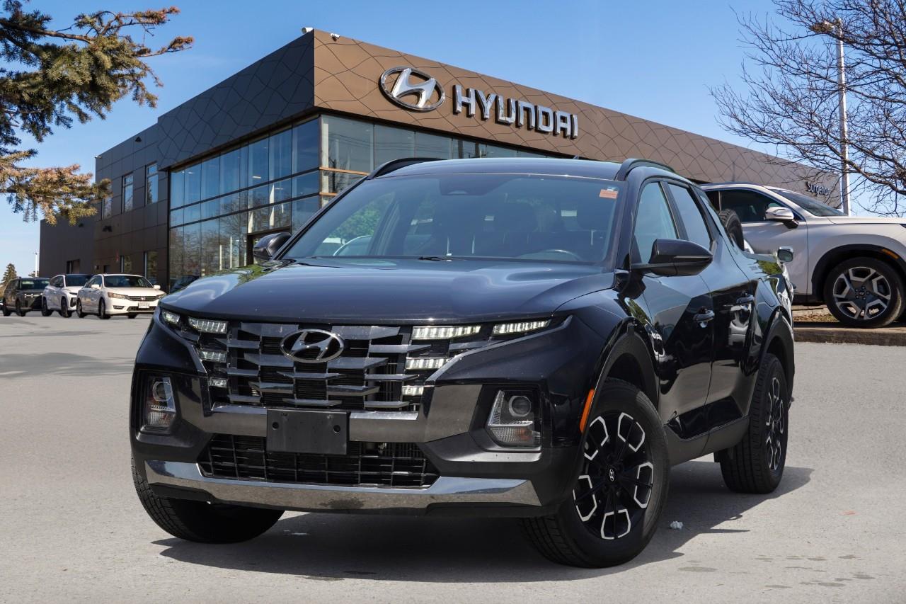 Black 2022 Hyundai Santa Cruz Pickup Truck 8-Speed Automatic