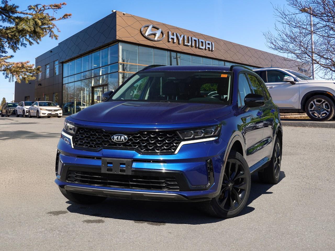 Blue 2021 Kia Sorento EX AWD SUV / Crossover All-Wheel Drive 8-Speed Automatic