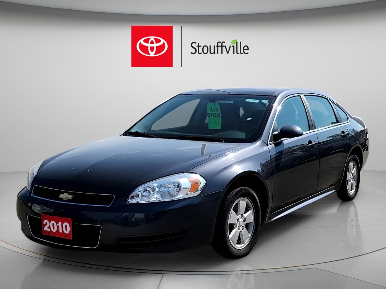 Gray 2010 Chevrolet Impala LT FWD Sedan Front-Wheel Drive 4-Speed Automatic
