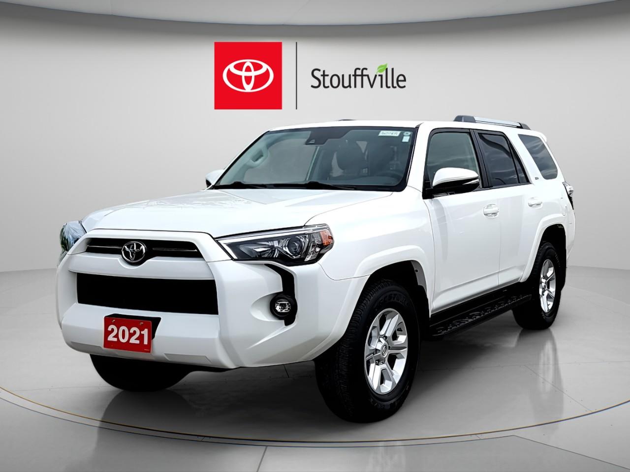 White 2021 Toyota 4Runner SUV / Crossover Four-Wheel Drive 5-Speed Automatic