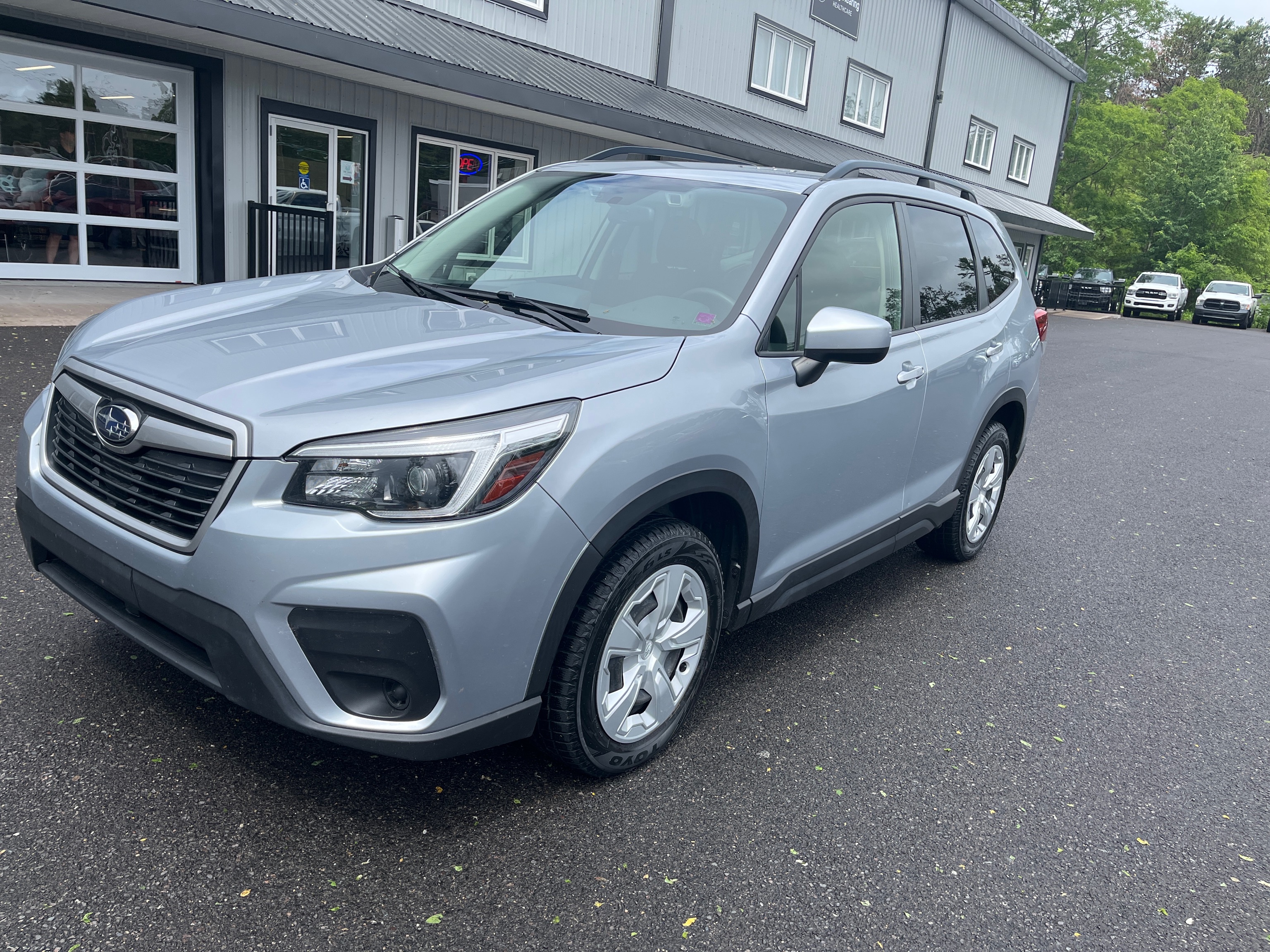 Silver 2021 Subaru Forester Wagon Continuously Variable Transmission