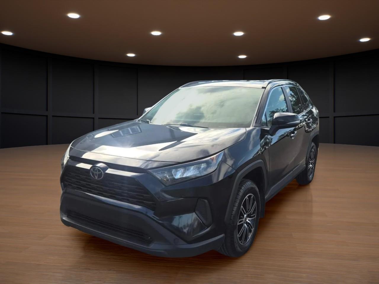 Black 2021 Toyota RAV4 LE AWD SUV / Crossover All-Wheel Drive 8-Speed Automatic