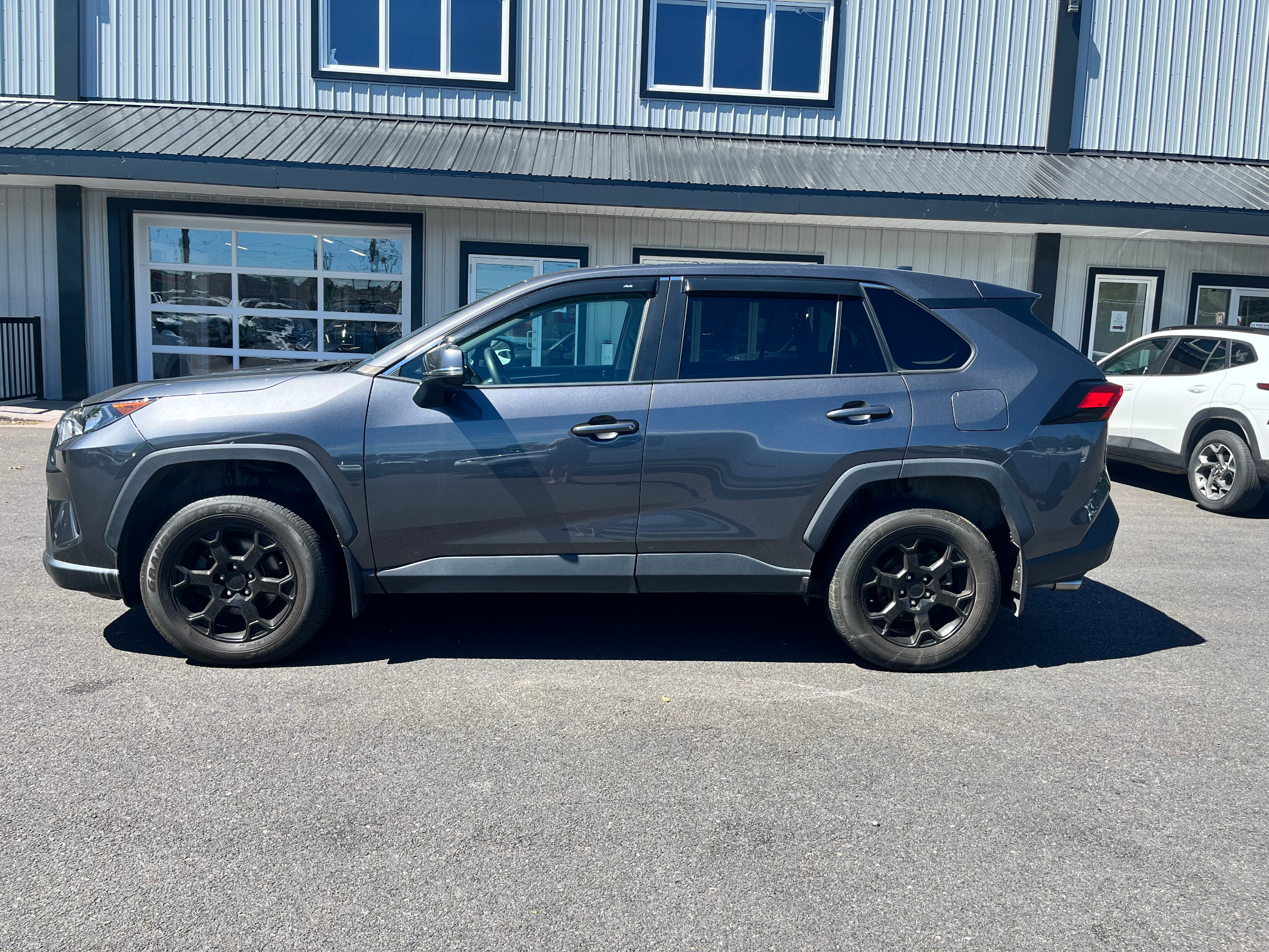 Gray (Dark Grey) 2022 Toyota RAV4 SUV / Crossover Front-Wheel Drive 8-Speed Automatic
