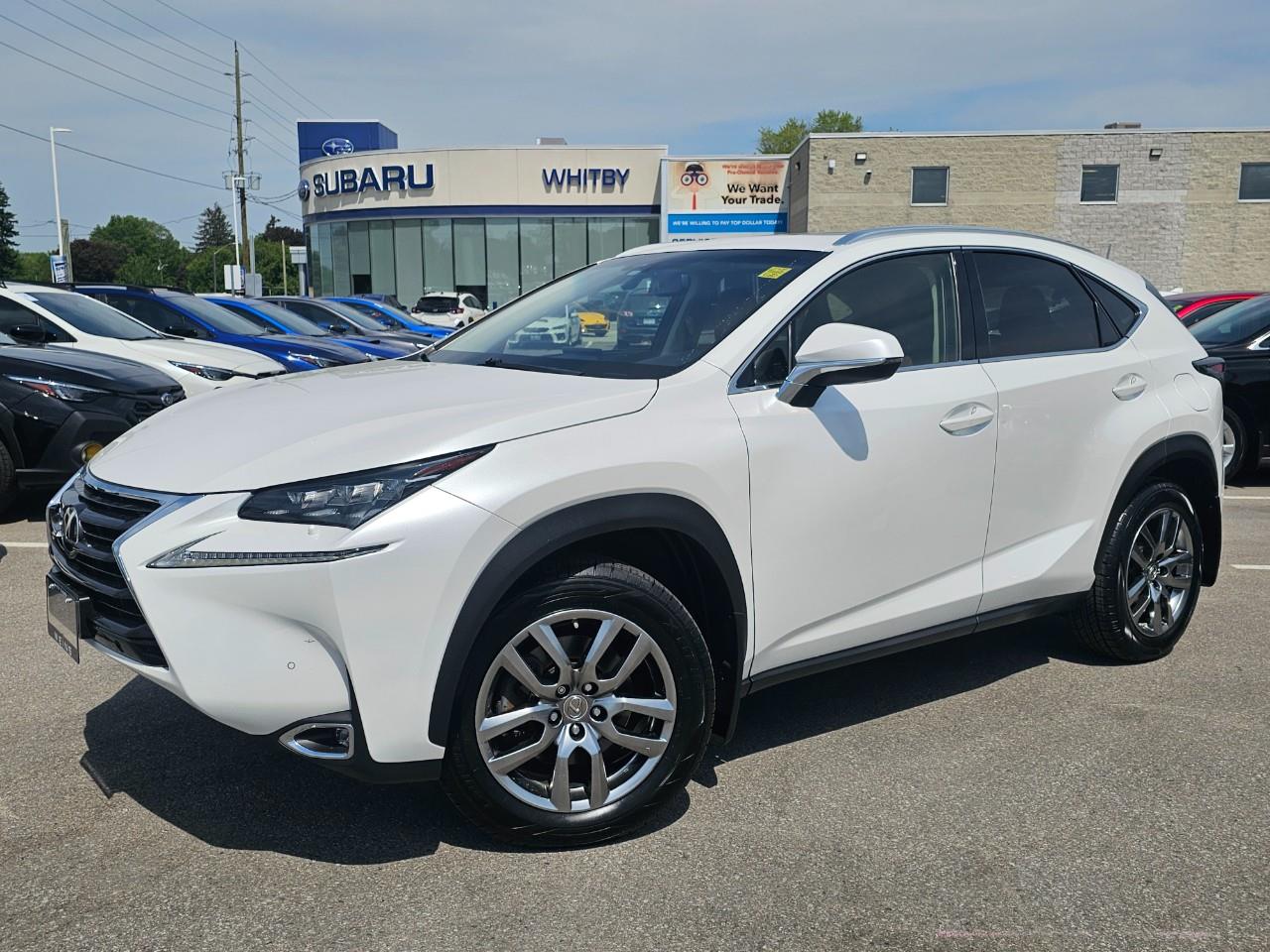 White 2017 Lexus NX 200t AWD SUV / Crossover All-Wheel Drive 6-Speed Automatic