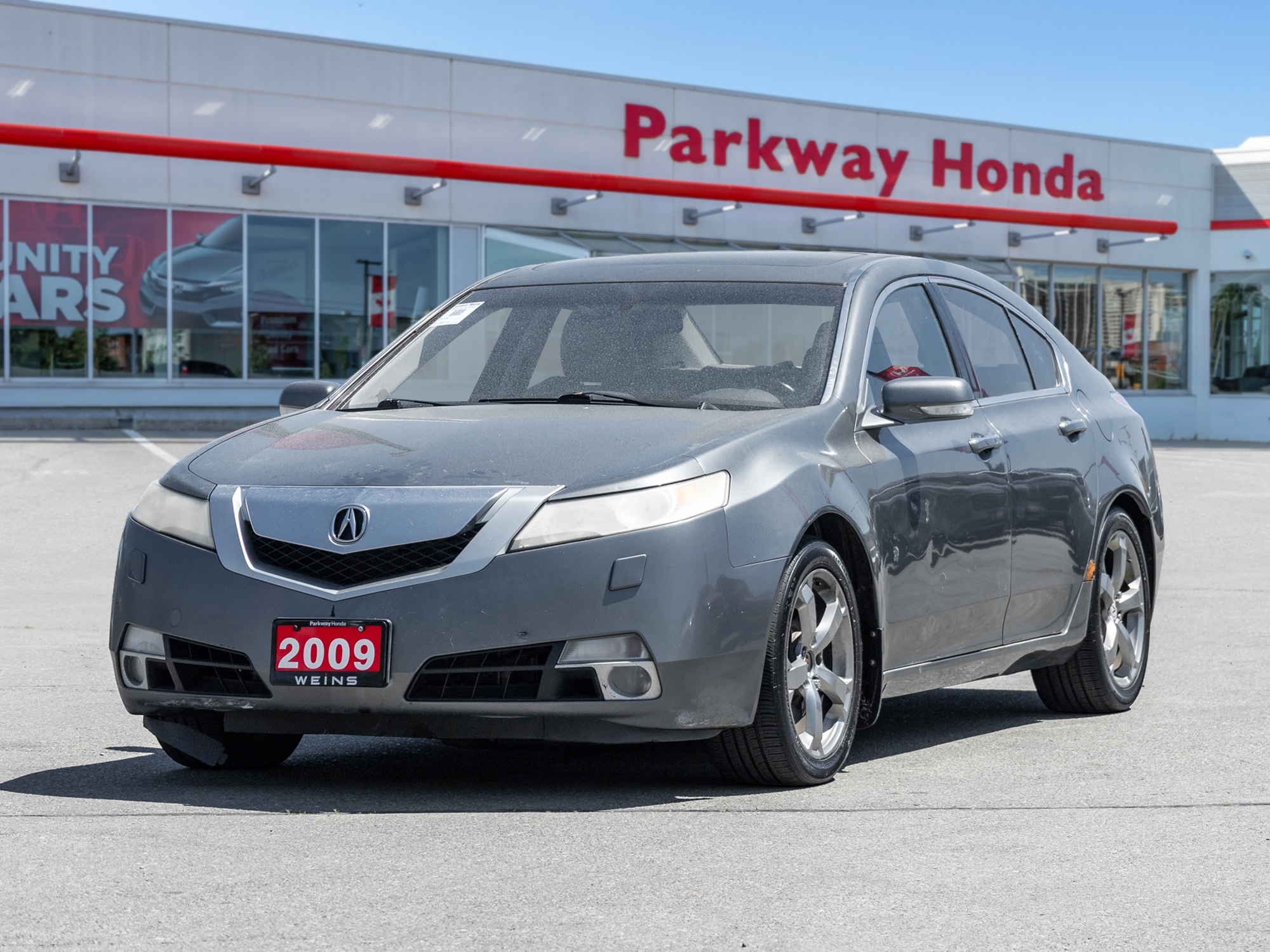 Gray 2009 Acura TL Sedan 5-Speed Automatic