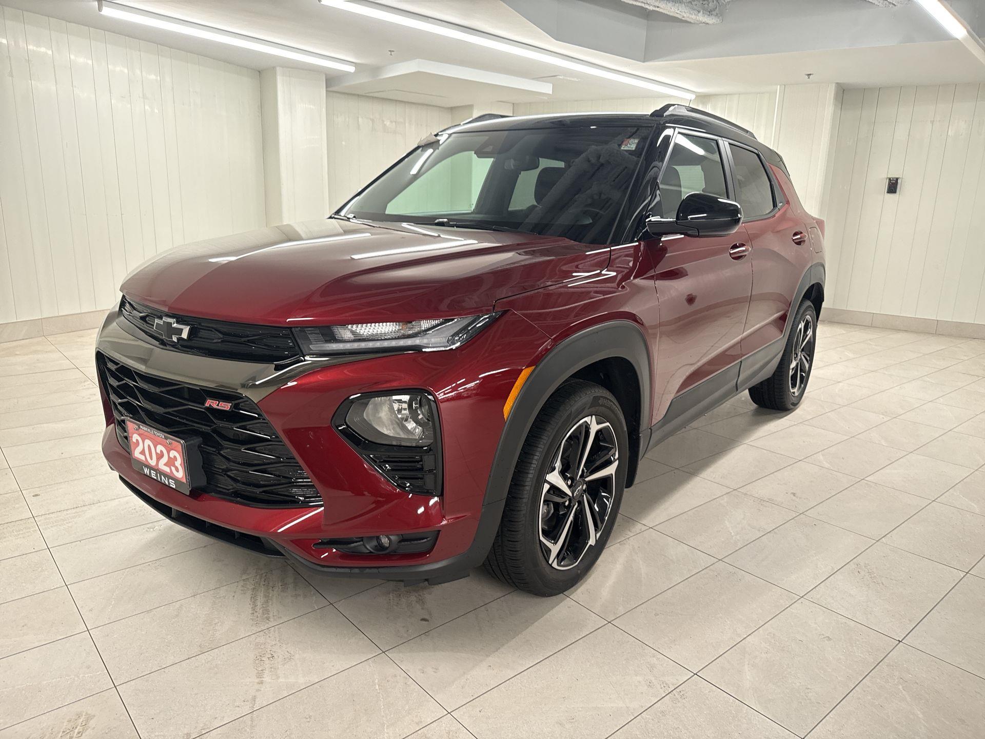Red 2023 Chevrolet Trailblazer RS AWD SUV / Crossover Four-Wheel Drive 9-Speed Automatic