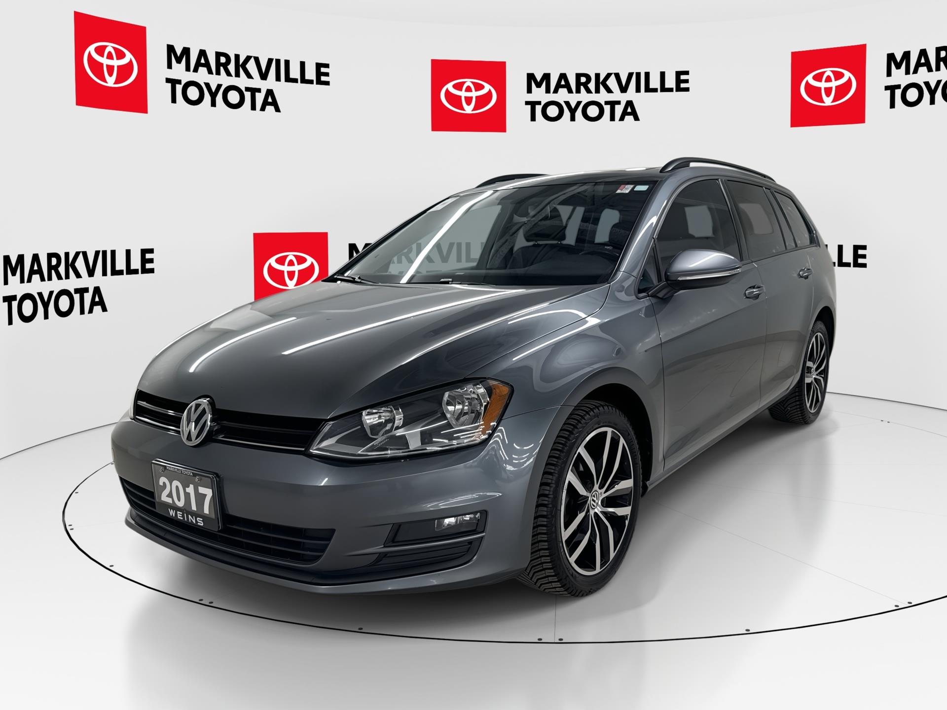 Gray 2017 Volkswagen Golf SportWagen Wagon 6-Speed Automatic
