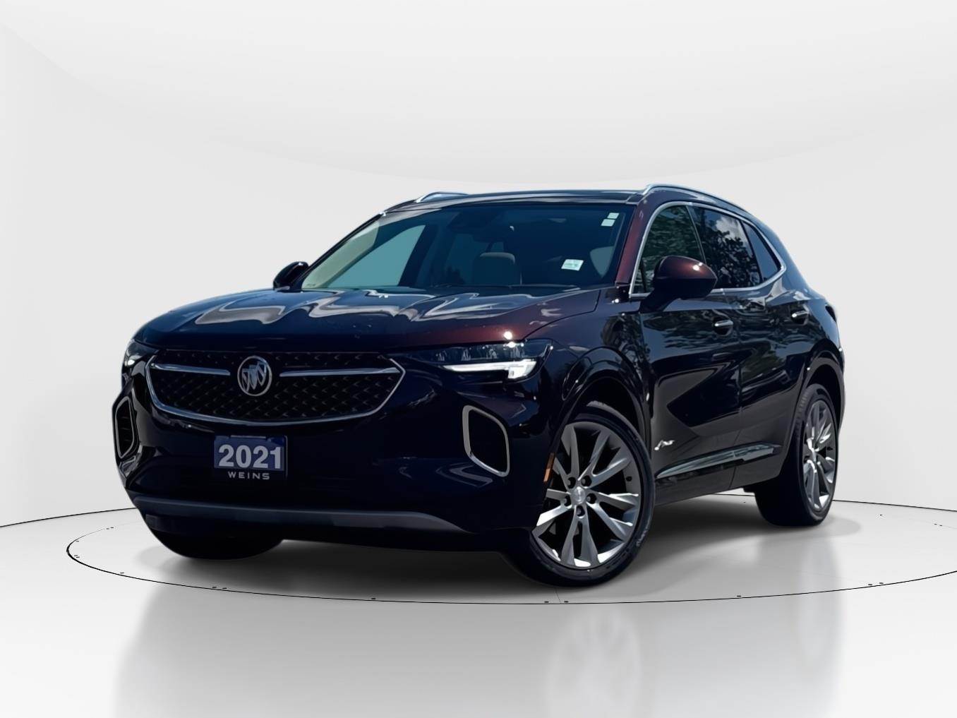Red 2021 Buick Envision Avenir AWD SUV / Crossover All-Wheel Drive 9-Speed Automatic