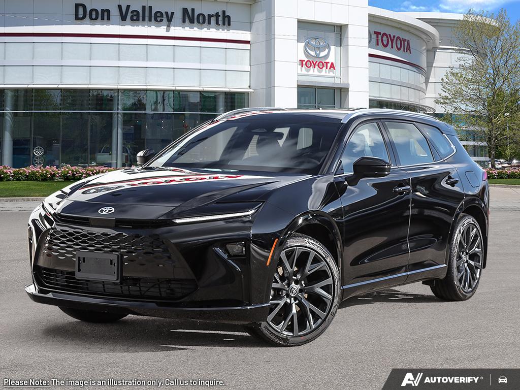 Black 2026 Toyota Crown Signia Limited AWD SUV / Crossover All-Wheel Drive Continuously Variable Transmission