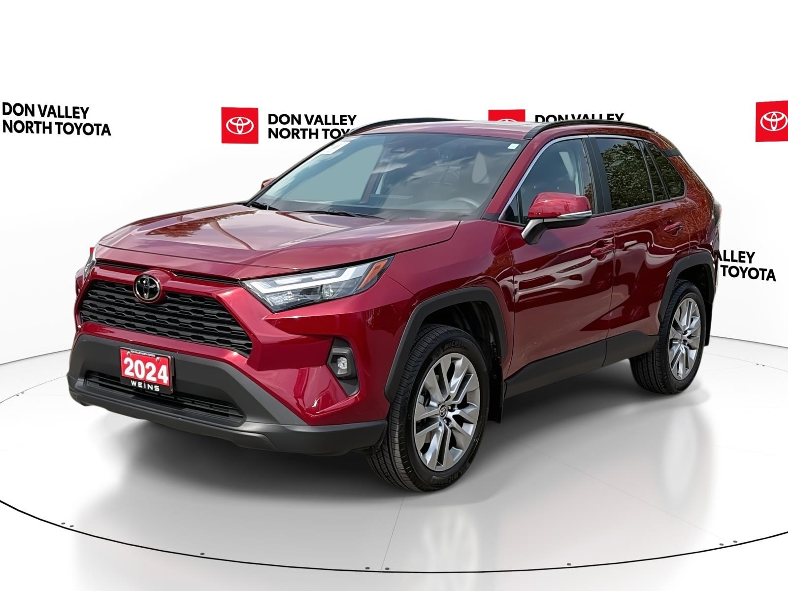 Red 2024 Toyota RAV4 XLE AWD SUV / Crossover All-Wheel Drive 8-Speed Automatic