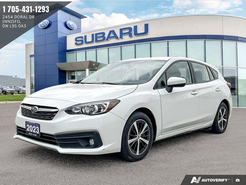 White 2023 Subaru Impreza Wagon Continuously Variable Transmission