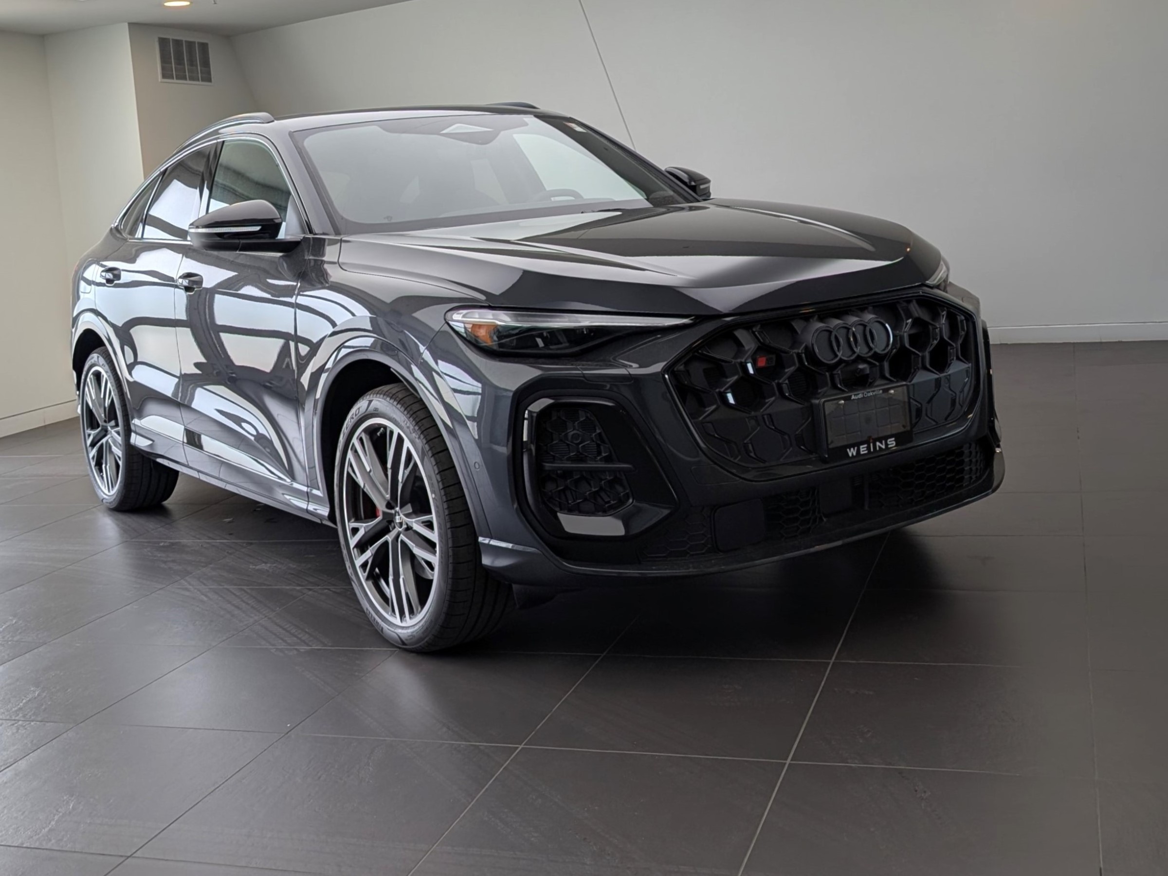 Gray 2026 Audi SQ5 Sportback quattro Premium Plus TFSI Sedan All-Wheel Drive 7-Speed Automatic