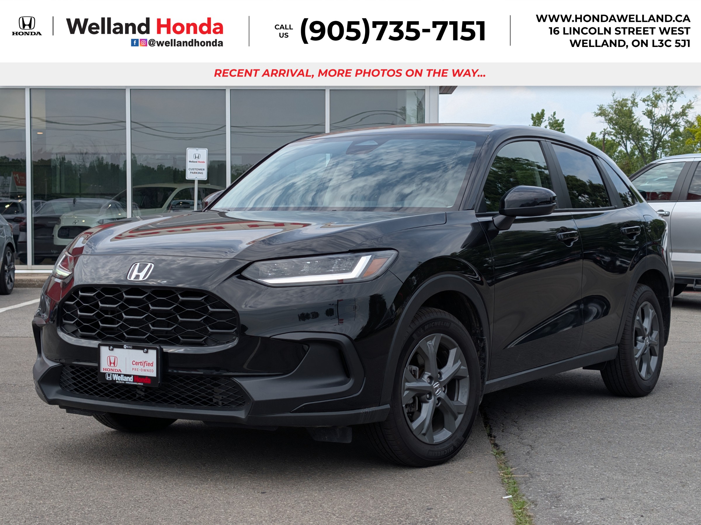 Black 2026 Honda HR-V LX FWD SUV / Crossover Front-Wheel Drive Continuously Variable Transmission