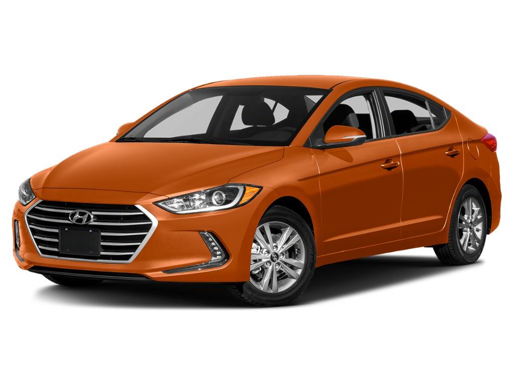 Orange 2017 Hyundai Elantra Sedan 6-Speed Automatic