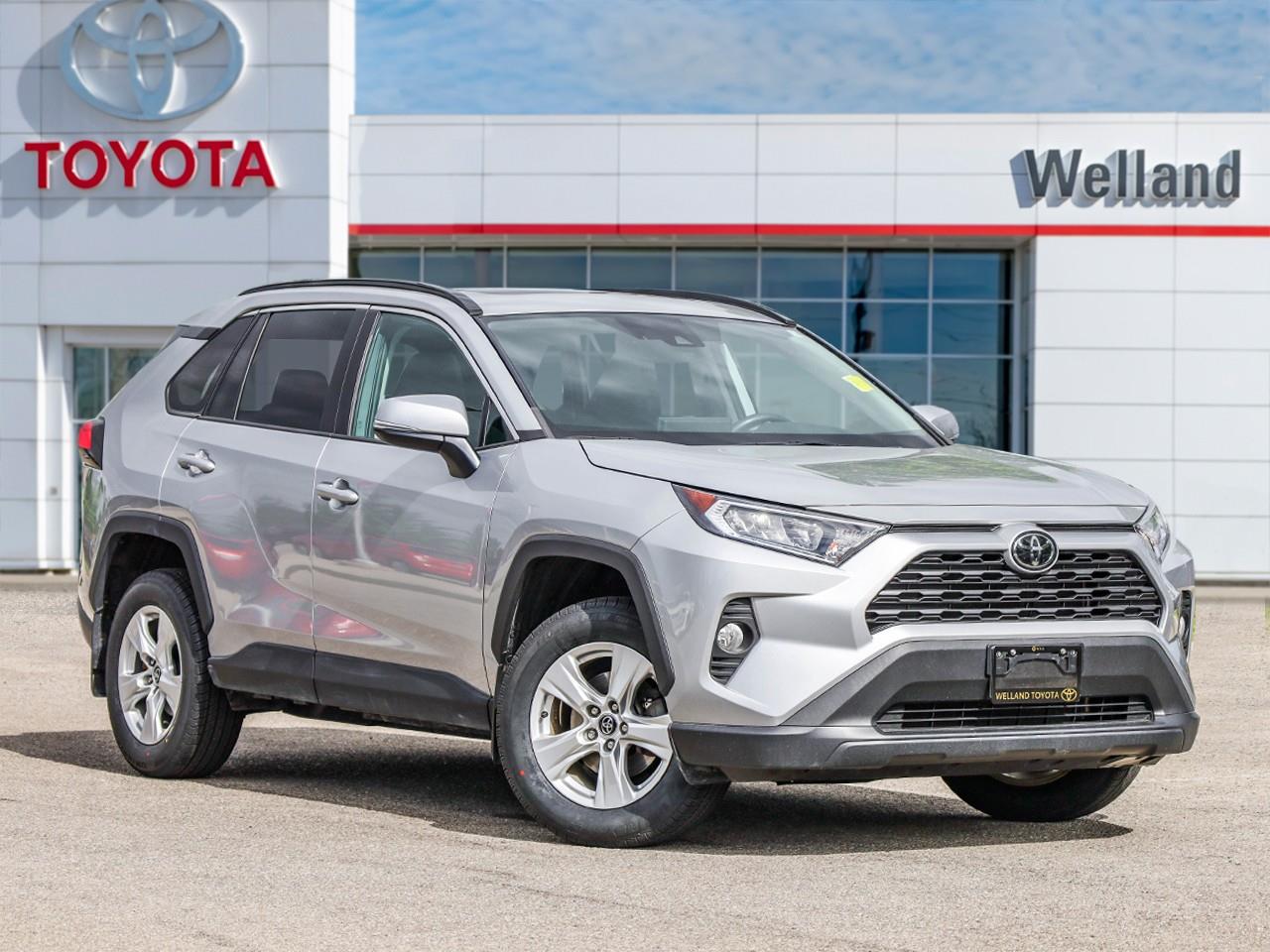 Silver 2020 Toyota RAV4 XLE AWD SUV / Crossover All-Wheel Drive 8-Speed Automatic