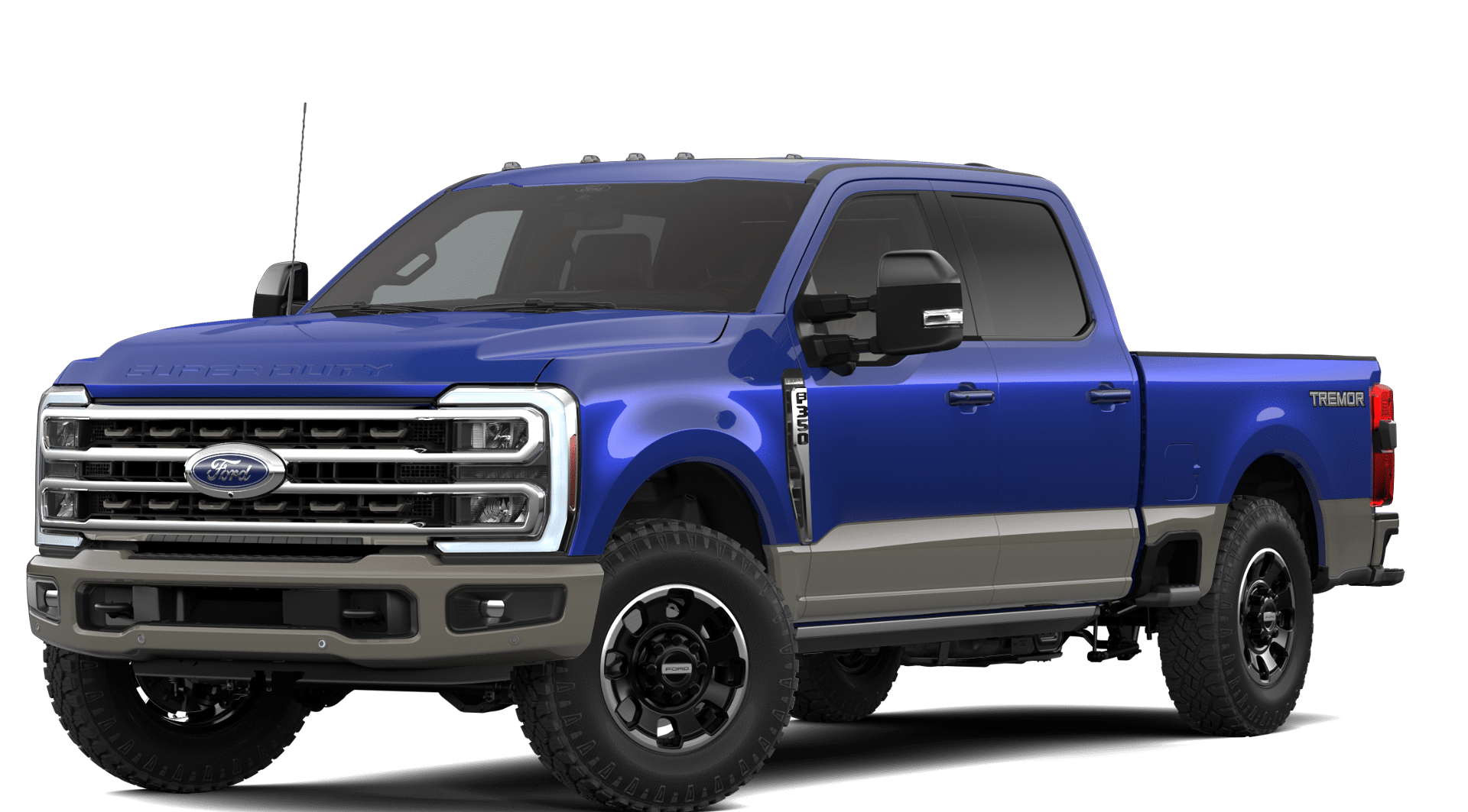 Blue 2026 Ford F-350 Super Duty Pickup Truck Four-Wheel Drive Automatic