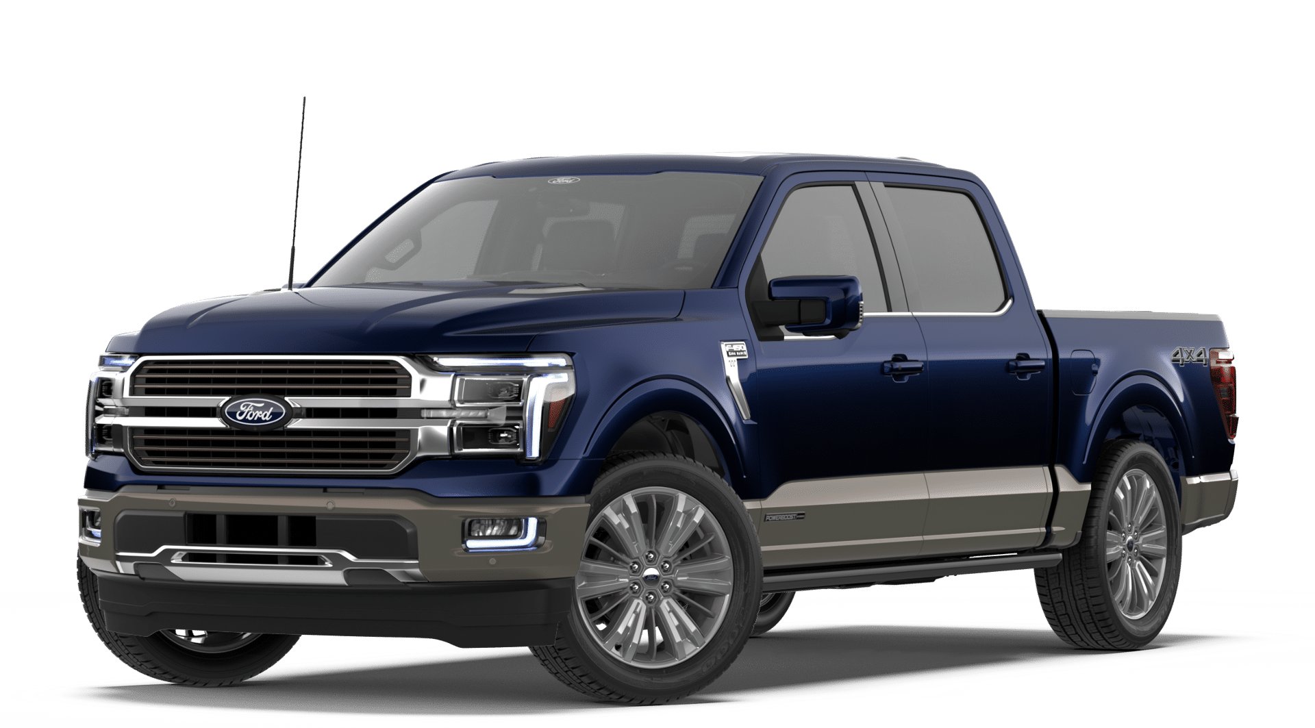 Dark Blue 2026 Ford F-150 King Ranch SuperCrew 4WD Pickup Truck Four-Wheel Drive Automatic