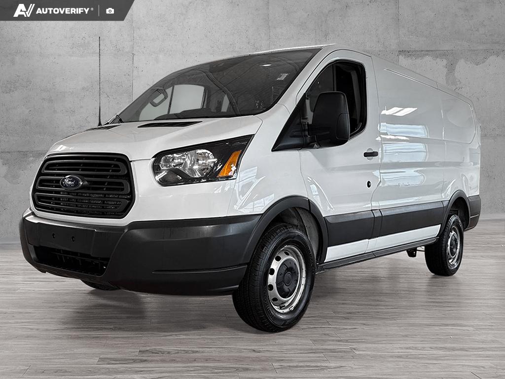 White 2018 Ford Transit Cargo 250 3dr SWB Low Roof Cargo Van with 60/40 Passenger Side Doors Van Rear-Wheel Drive 6-Speed Automatic