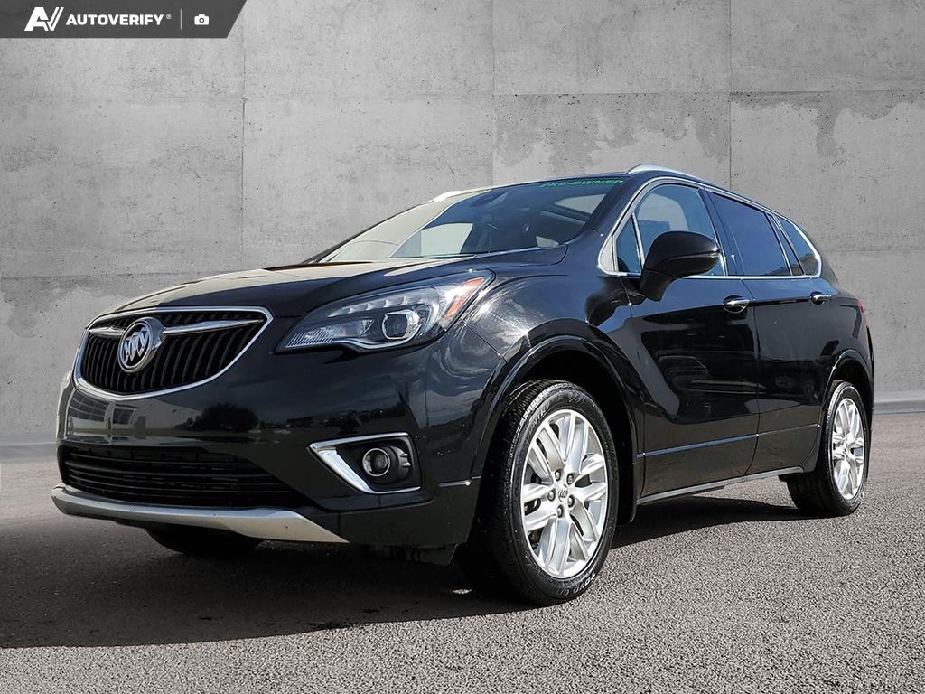Black 2019 Buick Envision Premium AWD SUV / Crossover All-Wheel Drive 9-Speed Automatic