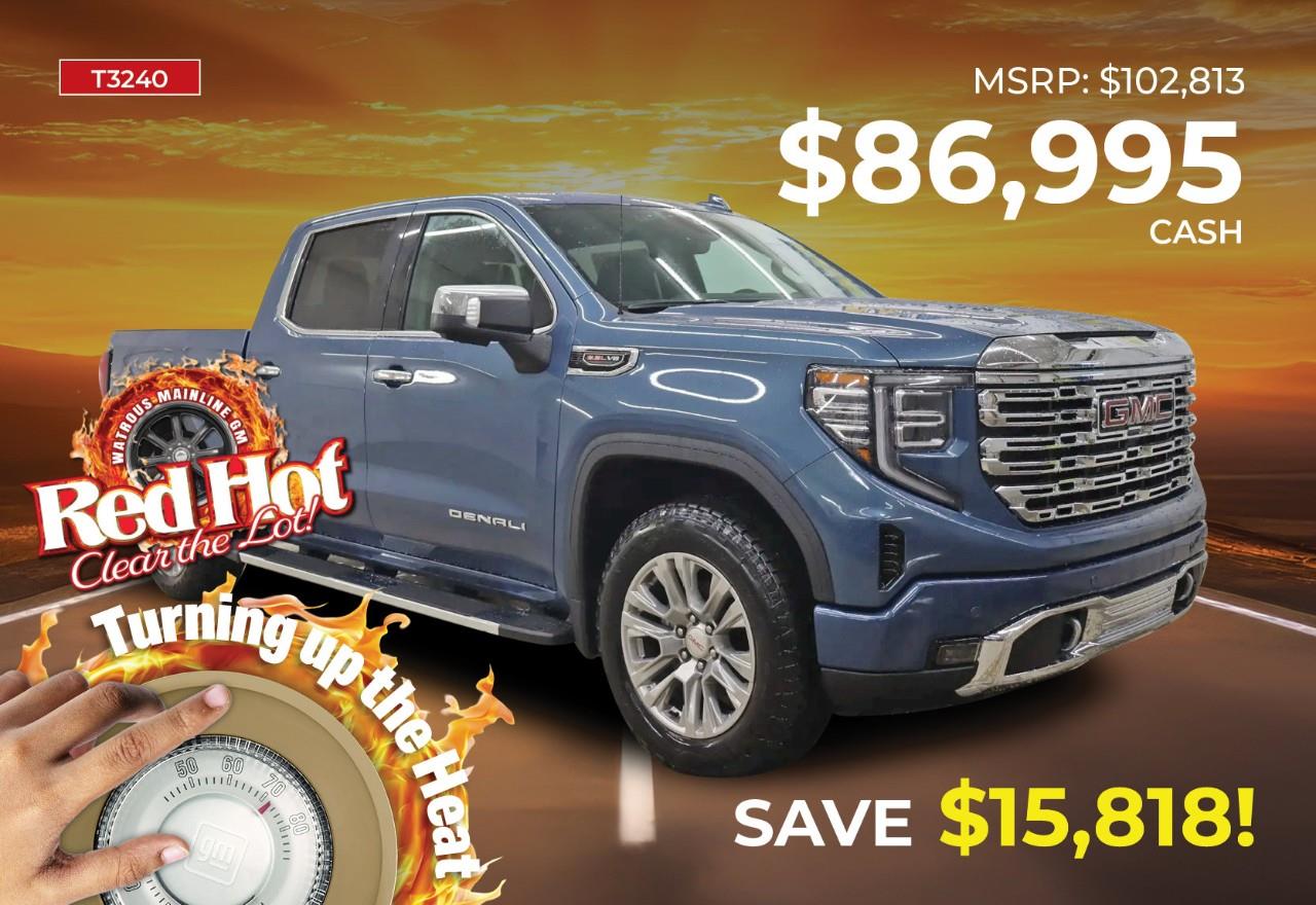 Blue 2026 GMC Sierra 1500 Pickup Truck Four-Wheel Drive Automatic