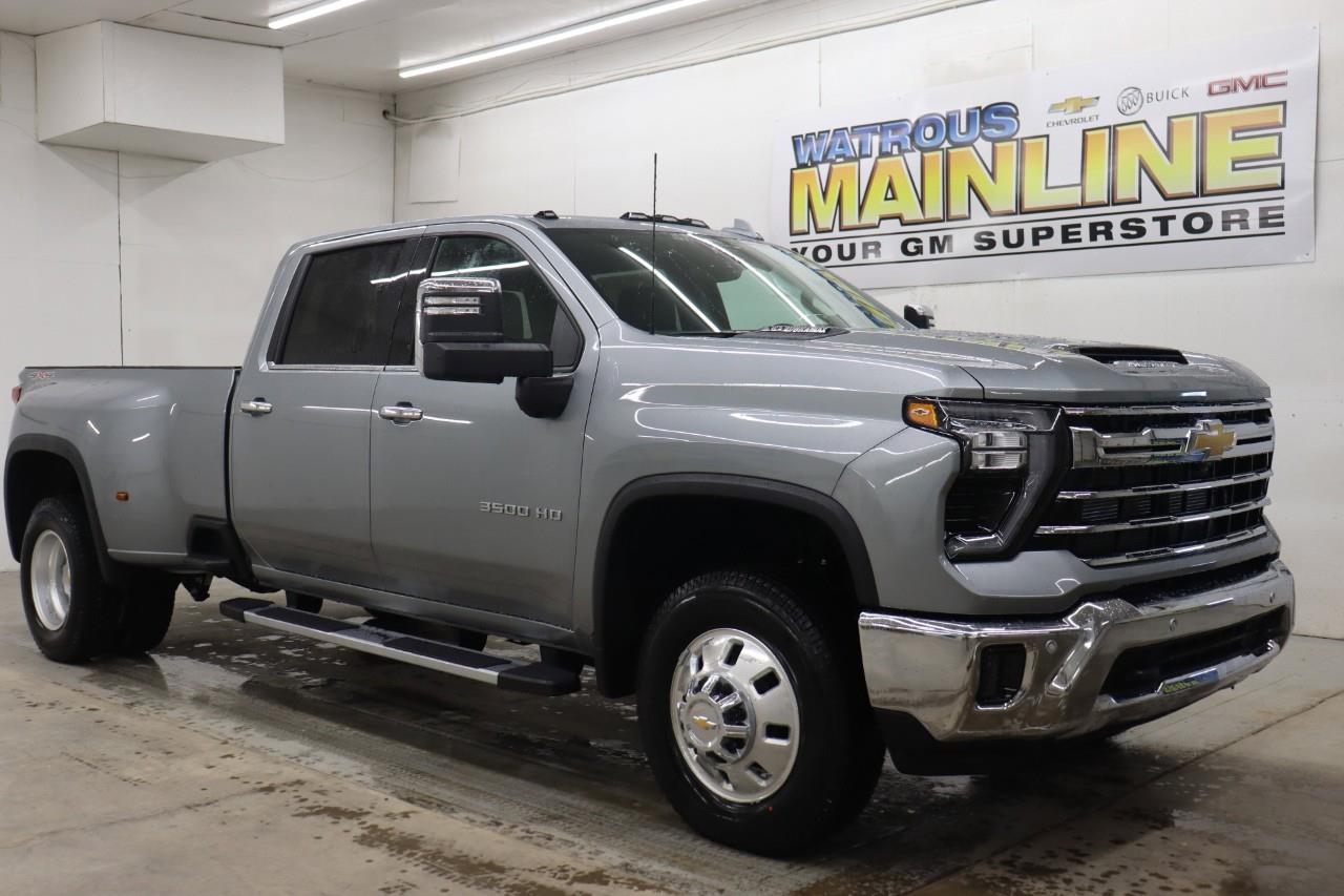 Gray 2026 Chevrolet Silverado 3500HD Pickup Truck Four-Wheel Drive Automatic