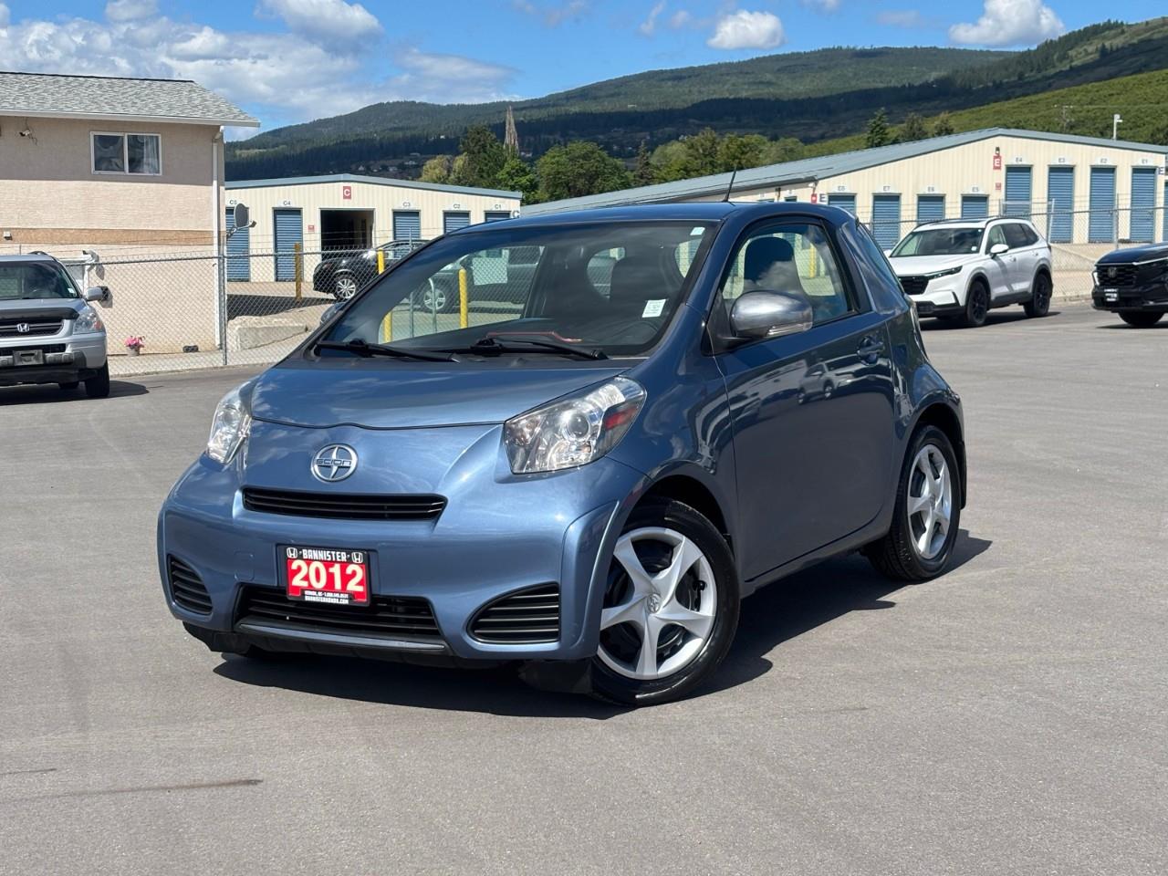 Gray 2012 Scion iQ Base Hatchback Front-Wheel Drive Continuously Variable Transmission