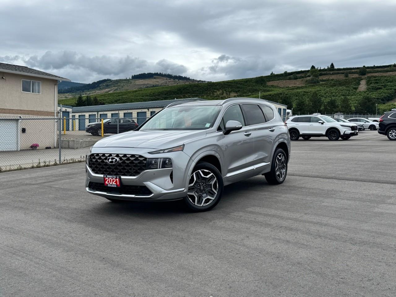 Silver 2021 Hyundai Santa Fe SUV / Crossover 8-Speed Automatic