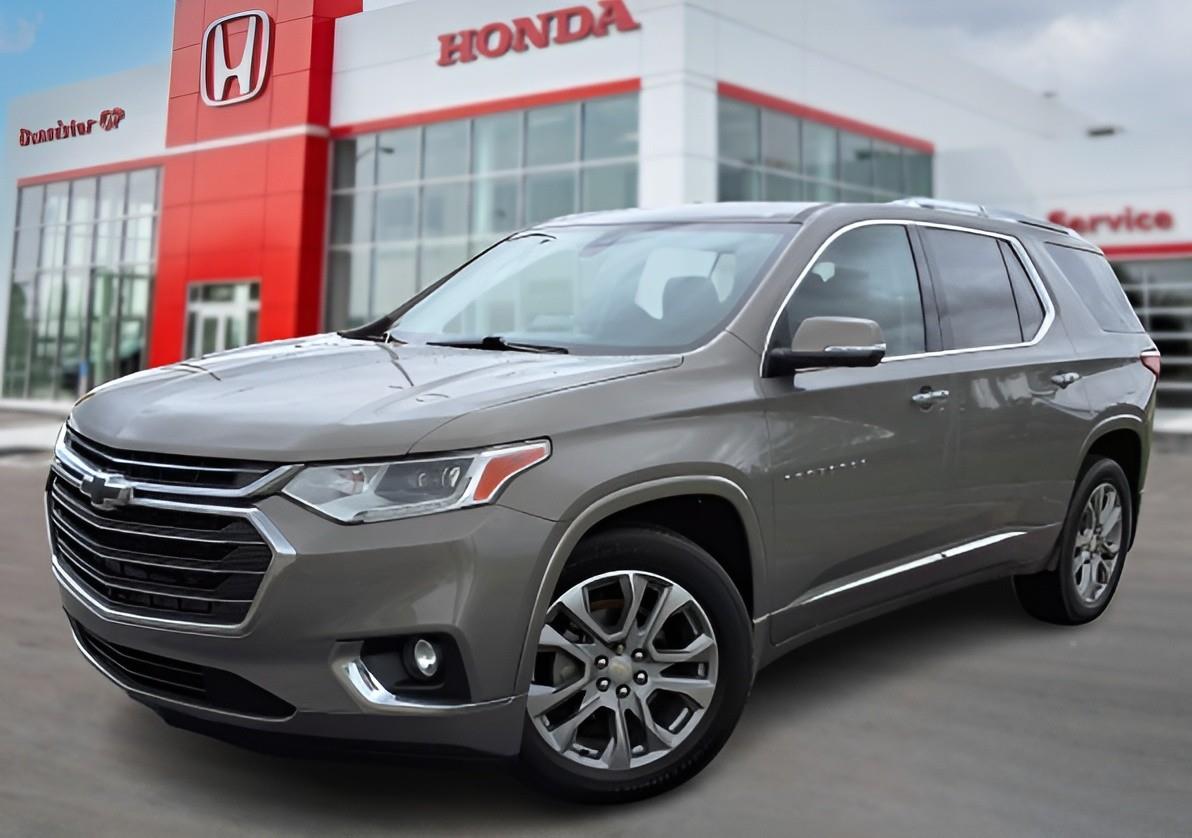 Brown 2019 Chevrolet Traverse Premier AWD SUV / Crossover Four-Wheel Drive 9-Speed Automatic