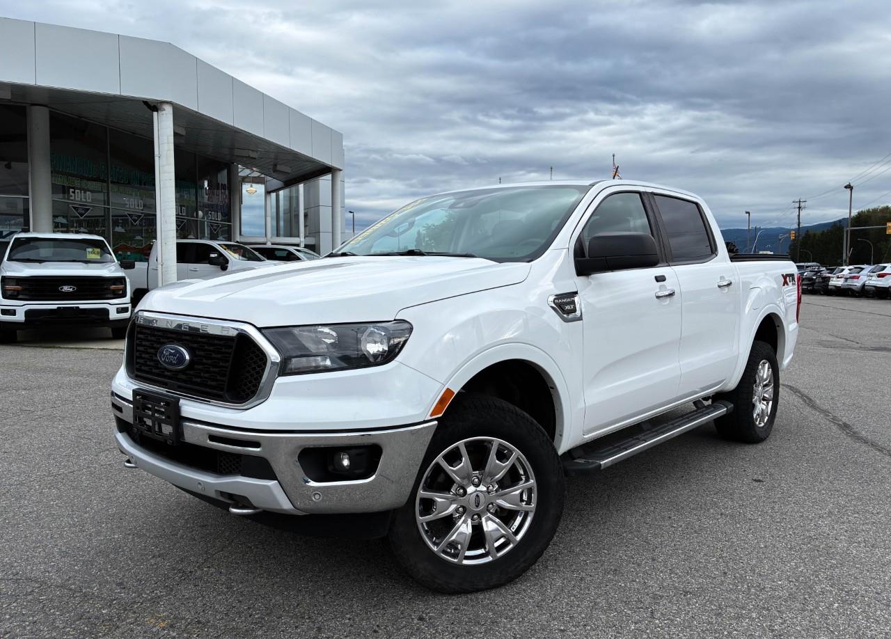 White 2019 Ford Ranger Pickup Truck Four-Wheel Drive Automatic