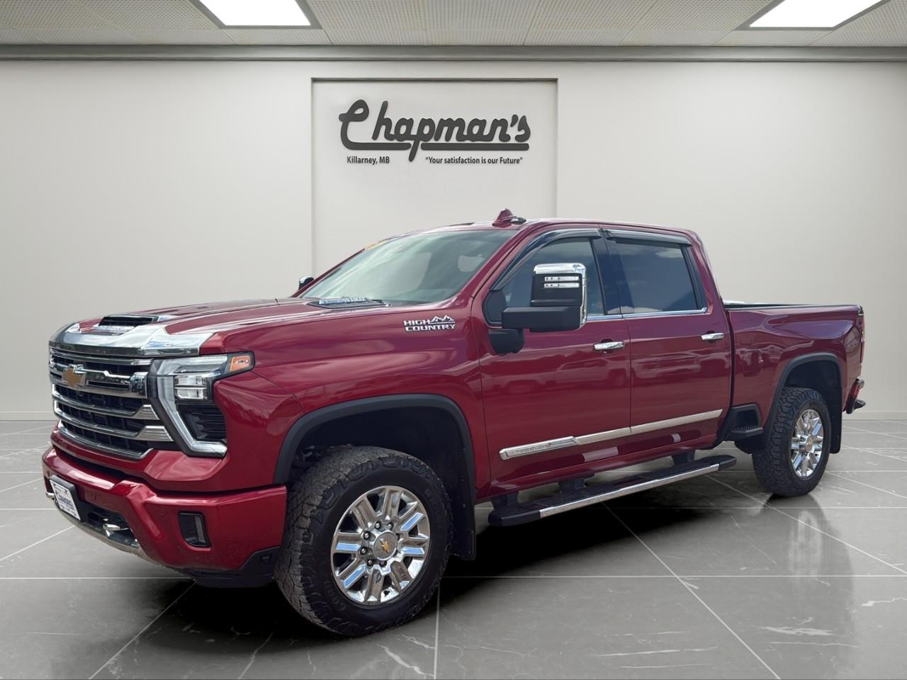 Red 2024 Chevrolet Silverado 2500HD Pickup Truck Four-Wheel Drive Automatic