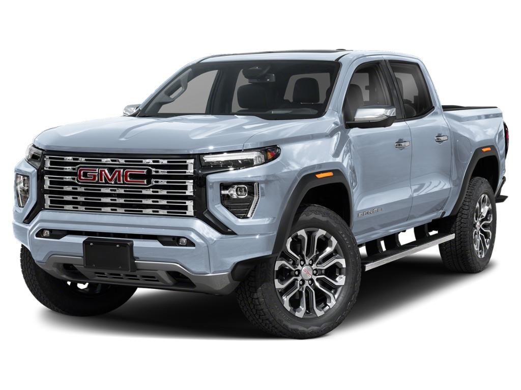 White 2026 GMC Canyon Denali Crew Cab 4WD Pickup Truck Four-Wheel Drive 8-Speed Automatic