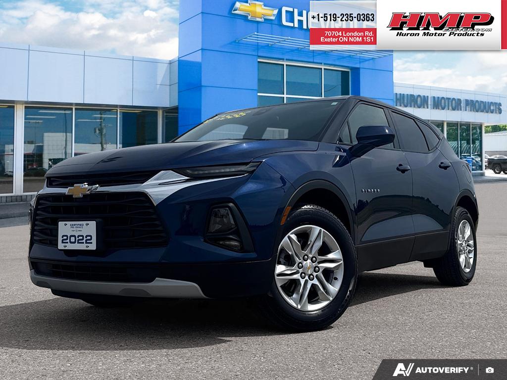 used 2022 Chevrolet Blazer car, priced at $27,985