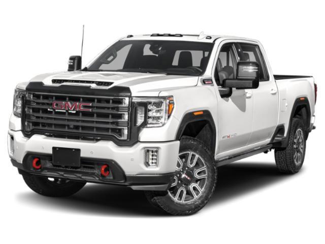 Black 2022 GMC Sierra 3500HD AT4 Crew Cab 4WD Pickup Truck Four-Wheel Drive Automatic