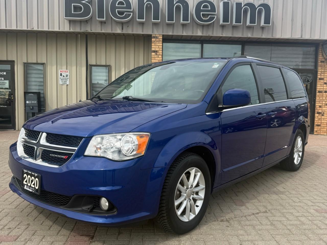 Blue 2020 Dodge Grand Caravan Minivan 6-Speed Automatic