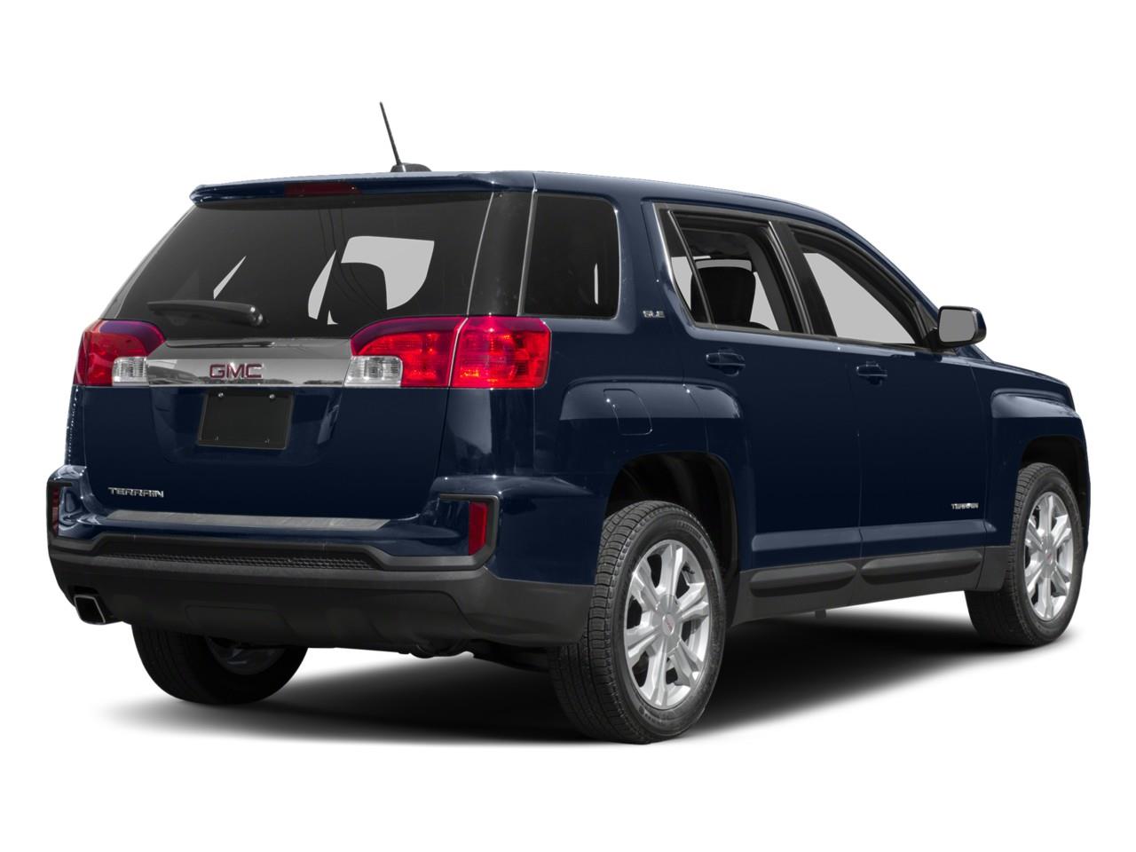 Blue 2017 GMC Terrain SUV / Crossover Front-Wheel Drive 6-Speed Automatic