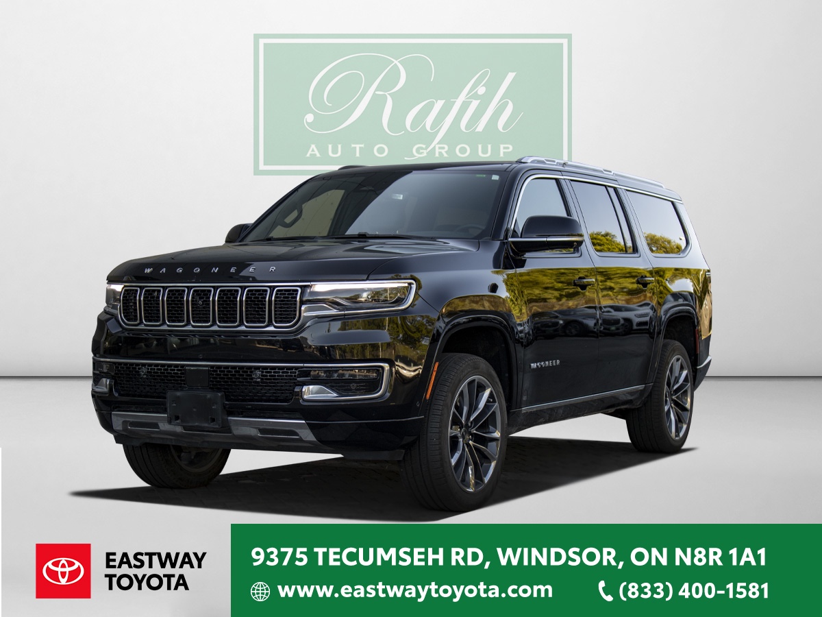 Black 2023 Jeep Wagoneer L SUV / Crossover Four-Wheel Drive 8-Speed Automatic