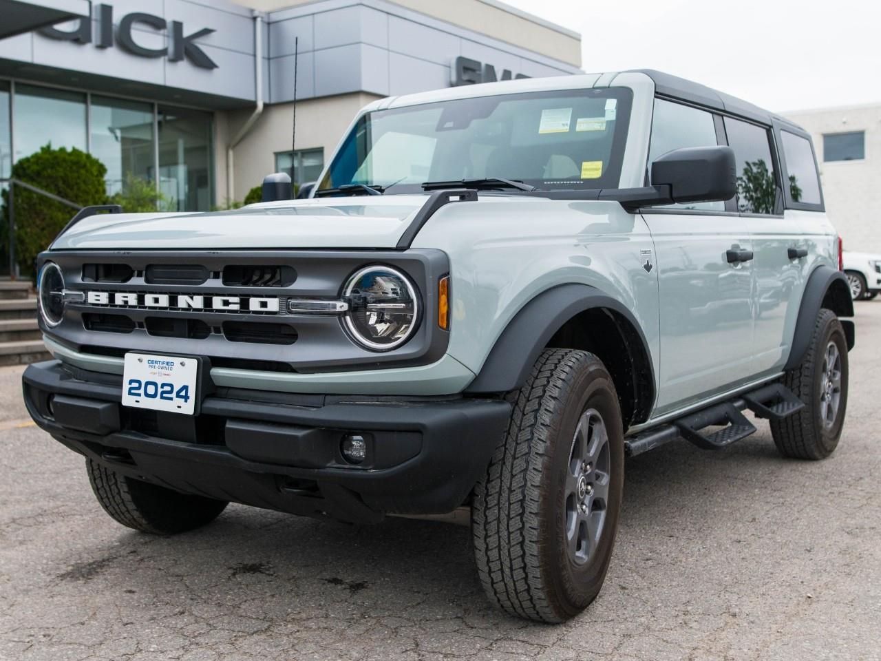 Gray 2024 Ford Bronco Big Bend 4-Door 4WD SUV / Crossover Four-Wheel Drive 7-Speed Manual