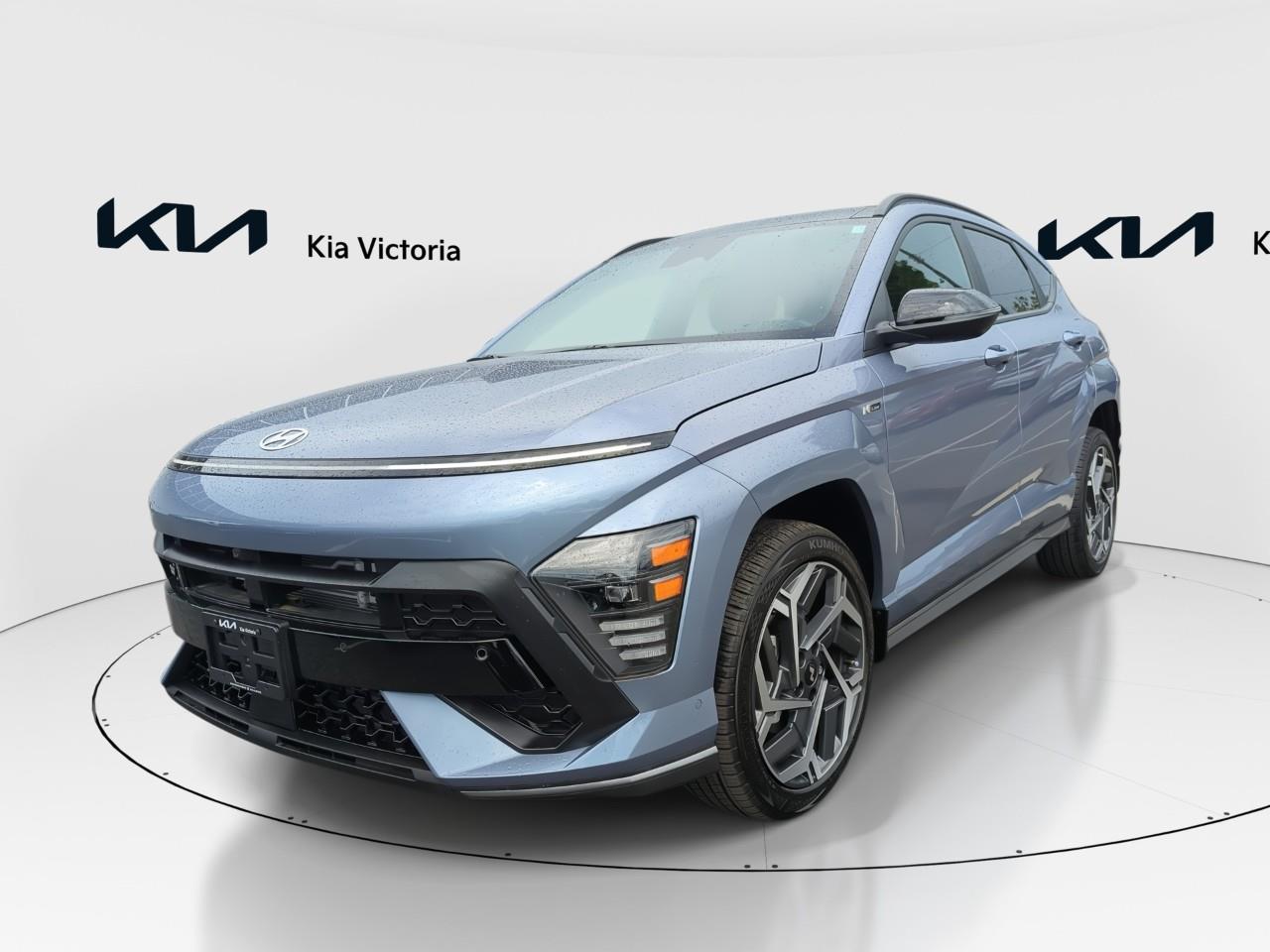 Blue 2025 Hyundai Kona N Line Ultimate AWD SUV / Crossover 8-Speed Automatic
