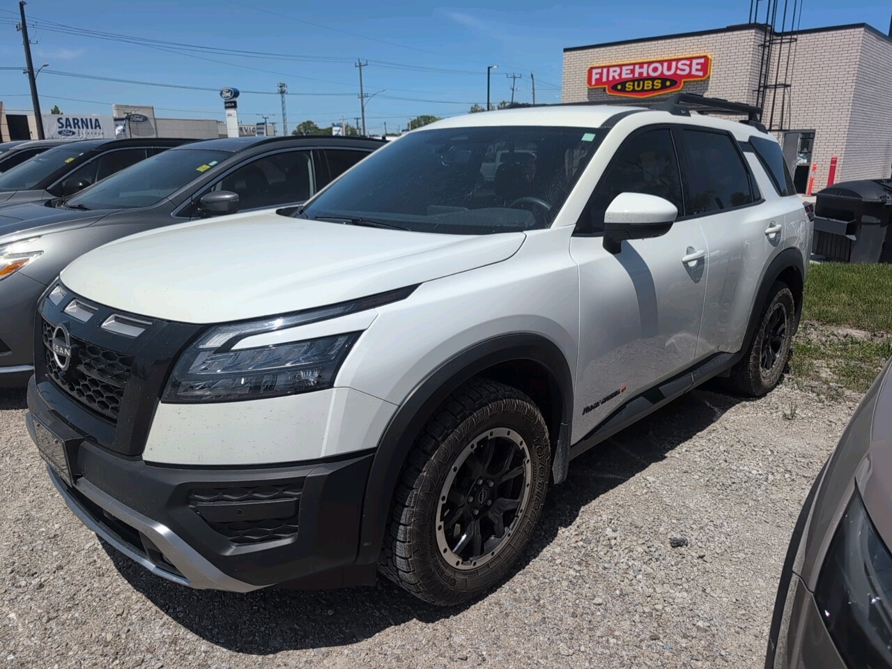White 2024 Nissan Pathfinder Rock Creek 4WD SUV / Crossover All-Wheel Drive 9-Speed Automatic
