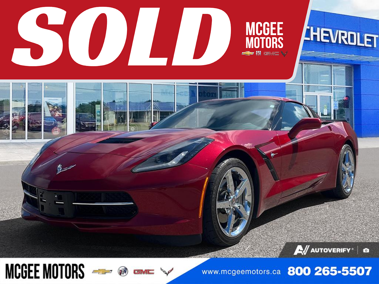 2014 Chevrolet Corvette Stingray 1LT Coupe RWD