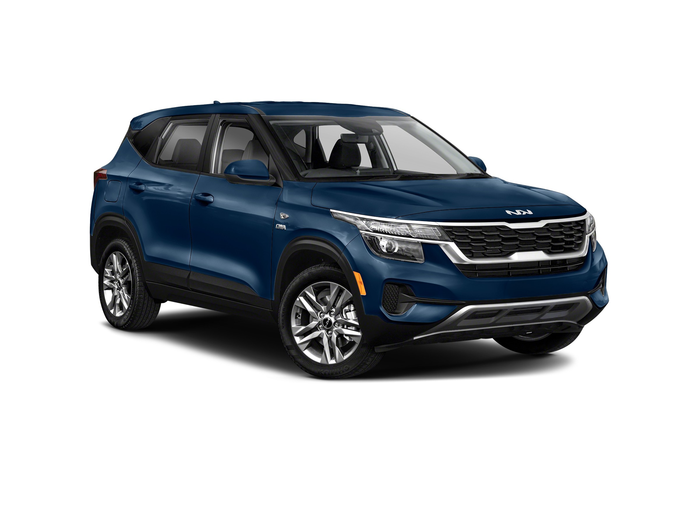 Blue 2022 Kia Seltos LX AWD SUV / Crossover All-Wheel Drive Continuously Variable Transmission
