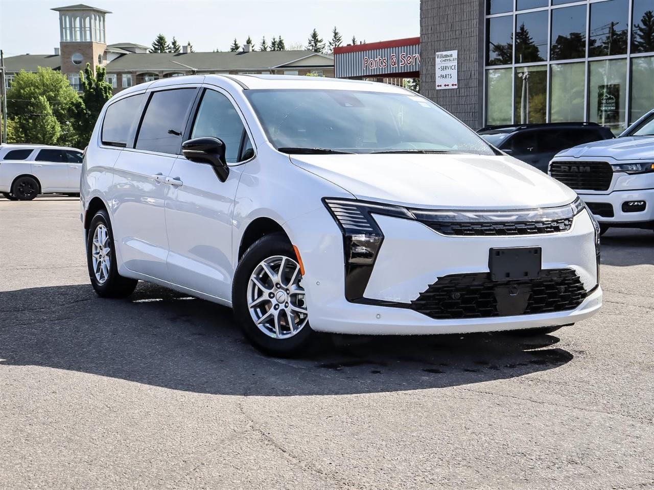 White 2027 Chrysler Pacifica Select FWD Minivan Front-Wheel Drive 9-Speed Automatic