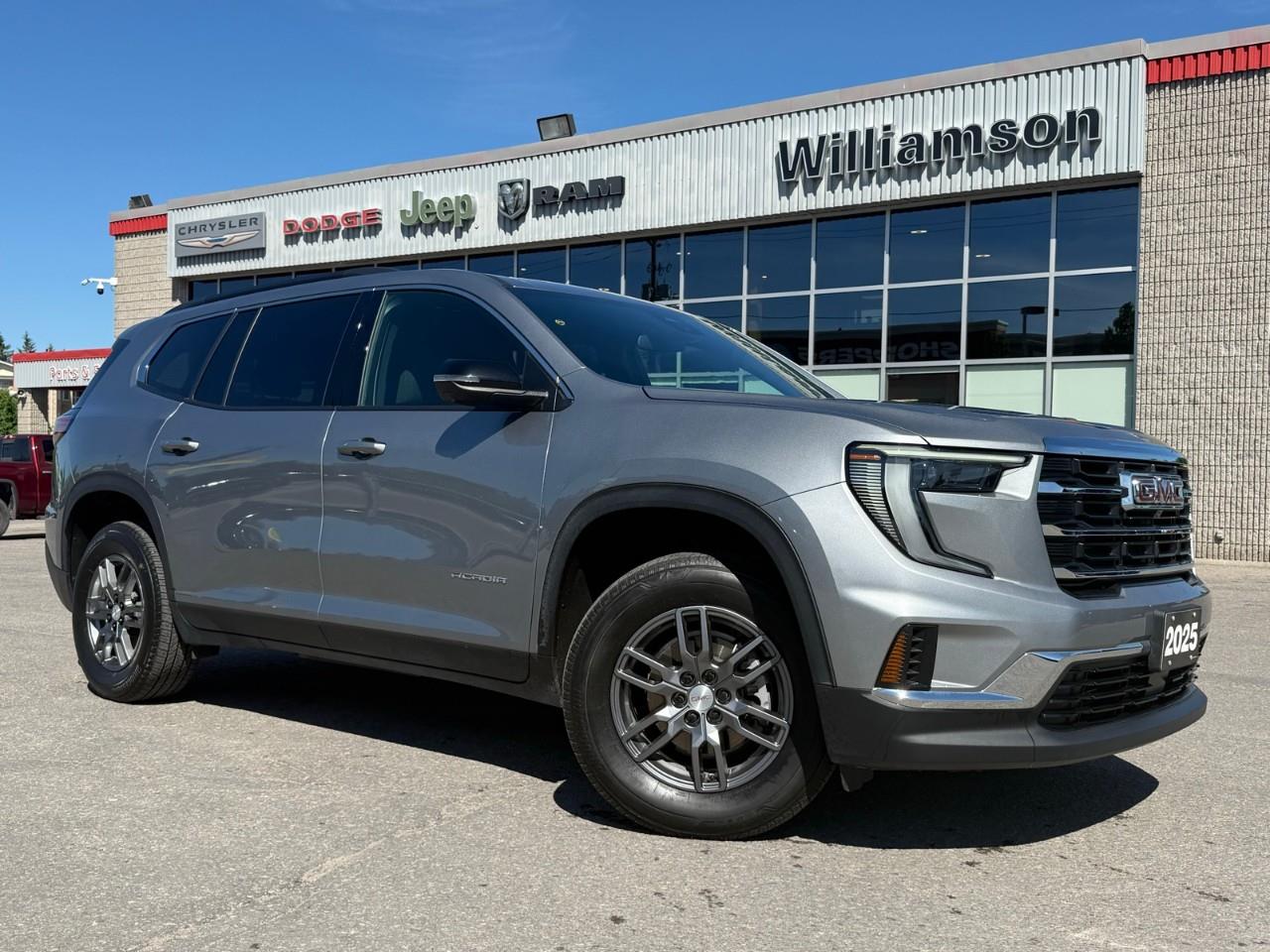 Gray 2025 GMC Acadia Elevation AWD SUV / Crossover Four-Wheel Drive 8-Speed Automatic